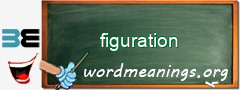 WordMeaning blackboard for figuration